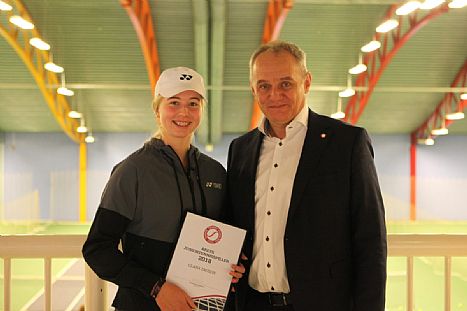 FOTO: DTF - Clara Tauson er Årets Tennisspiller 2019 - RTK