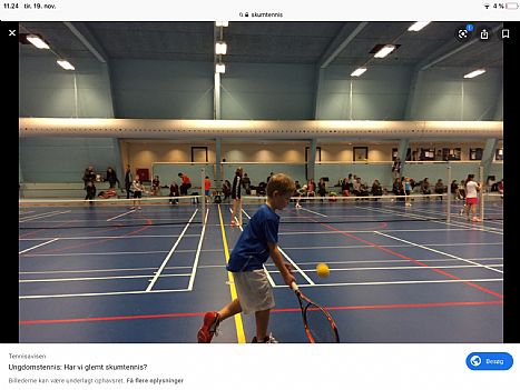 Er du 60+RTKer, så spil skumtennis i Bellevue - RTK