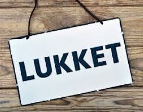 Undskyld....vi lukker igen. - RTK