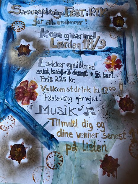 Lørdag 18/9: SæsonafslutningsFEST i RTK - RTK